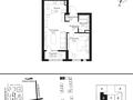 2-комнатная квартира · 45.3 м² · 10/12 этаж, мкр Нуркент, Турара Рыскулова 2Б/1 за 33.5 млн ₸ в Алматы, Алатауский р-н