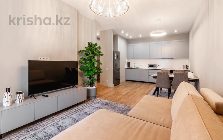 3-комнатная квартира · 90 м² · 14/16 этаж, Розыбакиева 197/3 — Ескараева за 45 000 ₸ в Алматы, Бостандыкский р-н — фото 2