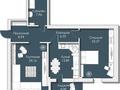 2-бөлмелі пәтер · 88.73 м² · 3/9 қабат, мкр Нурсая, Елорда 19а, бағасы: ~ 41.3 млн ₸ в Атырау — фото 16