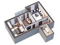 2-бөлмелі пәтер · 88.73 м² · 3/9 қабат, мкр Нурсая, Елорда 19а, бағасы: ~ 41.3 млн ₸ в Атырау — фото 17
