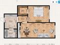 2-бөлмелі пәтер · 56.9 м² · 1/12 қабат, мкр Алгабас, Оңғарсынова 15 — Фариза онгарсынова, бағасы: 34.5 млн ₸ в Алматы, Алатауский р-н — фото 7