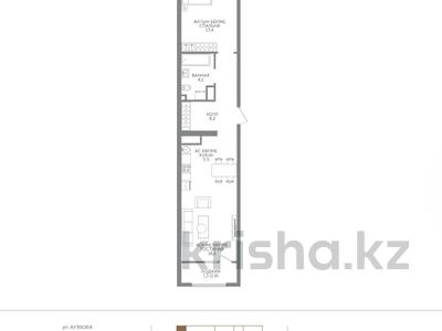 2-комнатная квартира · 52.8 м² · 3/15 этаж, Райымбека 210/27 — КОМИССИЮ НЕ БЕРЕМ !!! за ~ 35.6 млн ₸ в Алматы, Алмалинский р-н