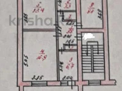 3-комнатная квартира, 65 м², 3/5 этаж, мкр. Жастар за 16.5 млн 〒 в Талдыкоргане, мкр Жастар