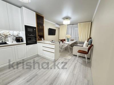 2-бөлмелі пәтер · 55 м² · 9/12 қабат, мкр Гажайып, бағасы: ~ 54.6 млн ₸ в Алматы, Алатауский р-н