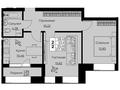 2-комнатная квартира, 55.4 м², Е538 за ~ 24.9 млн 〒 в Астане, Есильский р-н — фото 2