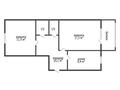 2-комнатная квартира · 51 м² · 4/5 этаж, Каирбекова за 19.5 млн ₸ в Костанае — фото 11