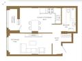 2-комнатная квартира · 47.4 м² · 2/17 этаж, Достык 8/5 — По Сыганак , , рядом с мечетью Аль-Фараби, вблизи бульвара Нуржол за ~ 36.8 млн 〒 в Астане, Алматы р-н — фото 3