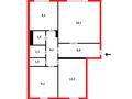 3-бөлмелі пәтер · 64 м² · 3/9 қабат, Голубые пруды ш/а., бағасы: 22 млн ₸ в Караганде, Алихана Бокейханова р-н — фото 12