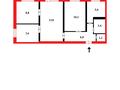 4-комнатная квартира · 61.1 м² · 2/5 этаж, Микрорайон 1а 2 за 15 млн ₸ в Сарани — фото 13