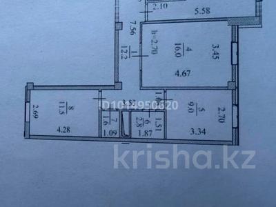 3-комнатная квартира · 68 м² · 5/5 этаж, Е-125 25 за 23 млн ₸ в Астане, Нура р-н