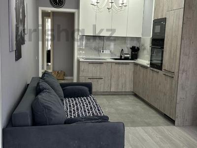 2-бөлмелі пәтер · 55 м² · 13/13 қабат, Толе би 189\3 — Гагарина, бағасы: 57 млн ₸ в Алматы, Алмалинский р-н