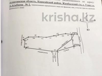 Жер телімі · 15 сотық, С. Улан, ул. Агыбаева 2, бағасы: 10 млн ₸ в Каскелене