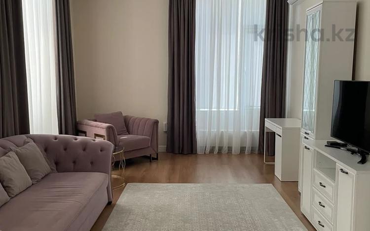 3-комнатная квартира · 110 м² · 9/14 этаж, Кайым Мухамедханов 1, 1/1, 1/2 за 1.3 млн ₸ в Астане, Нура р-н — фото 2