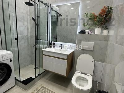 2-комнатная квартира · 44 м² · 9/10 этаж, Микрорайон Байкена Ашимова 21 — Теннисный , Арена , Сапиева , Глобал . школа Ниш за 20 000 ₸ в Караганде