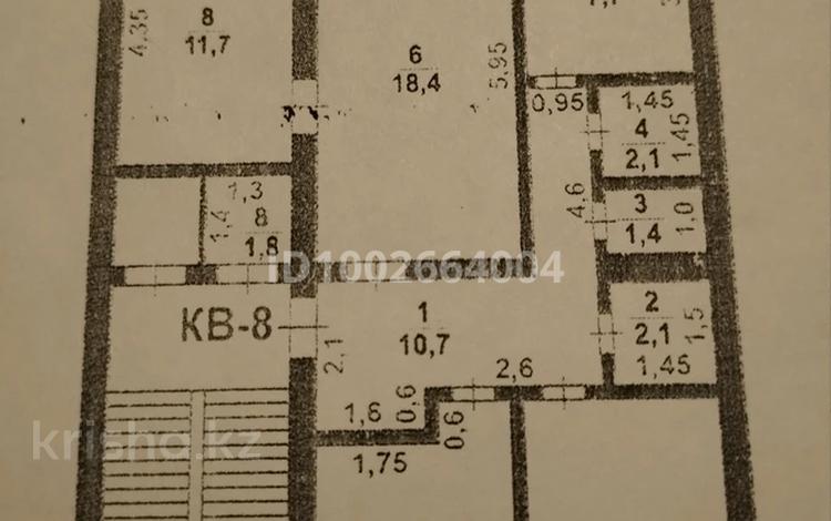 4-бөлмелі пәтер · 84 м² · 1/2 қабат, Аскарова д.51 кв.8, бағасы: 22 млн ₸ в Аксукенте — фото 2
