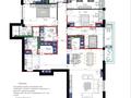 5-бөлмелі пәтер · 195 м² · 5/10 қабат, Сарайшык 38, бағасы: 91 млн ₸ в Астане, Есильский р-н — фото 2