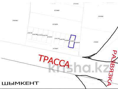 Участок · 8 соток, Транснациональная магистраль «Западная Европа – Западный Китай» (ЗЕ–ЗК) за 4 млн ₸ в Касымбек датка