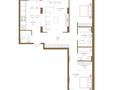 3-комнатная квартира · 105 м² · 7 этаж, Сыганак — ВЫБОР ЭТАЖА И ПЛАНИРОВКИ за ~ 72.2 млн ₸ в Астане, Есильский р-н — фото 2