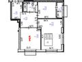 2-бөлмелі пәтер · 66.6 м² · 6/12 қабат, Ғажайып ш/а., Бауыржана Момышулы 5/3 — Монке би, бағасы: 45.5 млн ₸ в Алматы, Алатауский р-н