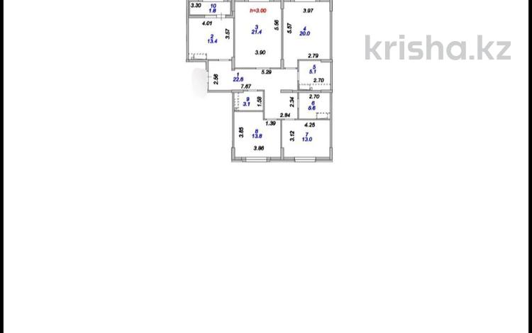 4-комнатная квартира · 120 м² · 13/20 этаж, Туран 39/2 за 86 млн ₸ в Астане, Нура р-н — фото 2