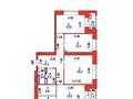 3-бөлмелі пәтер · 91.1 м² · 6/10 қабат, Максут Нарикбаев 22, бағасы: ~ 65.9 млн ₸ в Астане, Нура р-н — фото 21