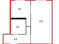 1-комнатная квартира · 33 м² · 4/5 этаж, мкр Юго-Восток, 27й микрорайон 3 за 12.5 млн ₸ в Караганде, Казыбек би р-н — фото 10