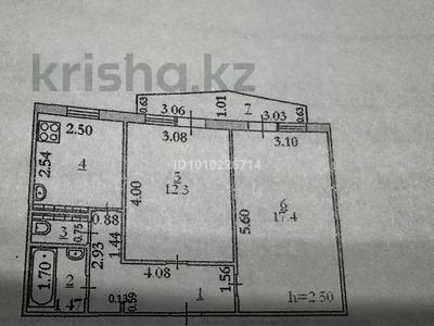 2-комнатная квартира · 49 м² · 3/5 этаж, мкр Жилгородок, Мкр Жилгородок, Мира 5 — Рядом с рынком Жилгородок за 15.9 млн 〒 в Актобе