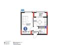 1-бөлмелі пәтер · 38.97 м² · 4/9 қабат, Сагадат Нурмагамбетов, бағасы: 26.9 млн ₸ в Астане, Сарайшык р-н