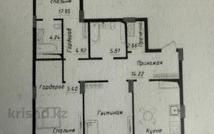 3-комнатная квартира · 109 м² · 12/18 этаж, Тәуелсіздік 33 — Токпанова за 73.5 млн ₸ в Астане, Алматы р-н — фото 2