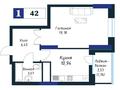 1-комнатная квартира · 18.5 м² · 2/19 этаж, Улы дала 52б — Байтурсынова за ~ 8.3 млн ₸ в Астане, Сарайшык р-н — фото 3
