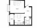 1-бөлмелі пәтер · 40 м² · 9/9 қабат, Шаймерден Косшыгулулы 27/1, бағасы: 22.3 млн ₸ в Астане, Сарыарка р-н — фото 3