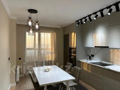 2-комнатная квартира · 80 м² · 7/17 этаж, Егизбаева — Каныша Сатпаева за 65 млн ₸ в Алматы, Бостандыкский р-н