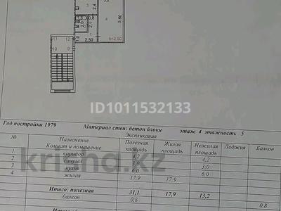 1-комнатная квартира · 31.9 м² · 4/5 этаж, Наурыз 142 — Архат магазин за 5 млн ₸ в Сатпаев