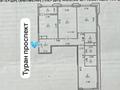 3-комнатная квартира · 105 м² · 15/16 этаж, Туран 22/1 за 125 млн ₸ в Астане — фото 2