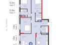 4-комнатная квартира · 130.51 м² · 11/16 этаж, Е-899 7 — 117 - ШКОЛА, САМАЯ НИЗКАЯ ЦЕНА!!! ВИДОВАЯ НА АЛЛЕЮ за 95 млн ₸ в Астане, Нура р-н