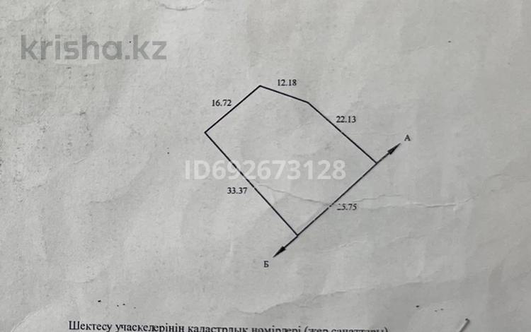 Жер телімі 7.5 сотық, Садоводческое товарищество патребительский кооператив “Самал” уч. 434 А 434А, бағасы: 18 млн 〒 в Талгаре — фото 2