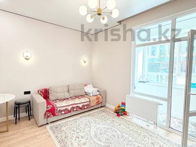 2-комнатная квартира · 37 м² · 1/9 этаж, Шамши Калдаяков 25а — Жумекен Нажимеденов за 26.8 млн ₸ в Астане, Алматы р-н