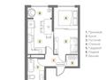 1-бөлмелі пәтер · 42.2 м² · 2/9 қабат, мкр Шугыла 342, бағасы: 22 млн ₸ в Алматы, Наурызбайский р-н — фото 3