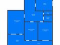 3-комнатная квартира · 109.5 м² · 5/5 этаж, Каирбекова 369/1 за 45 млн ₸ в Костанае — фото 2