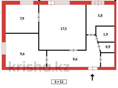 3-комнатная квартира · 55.8 м² · 5/9 этаж, 6 микрорайон 19 дом за 12.5 млн 〒 в Темиртау