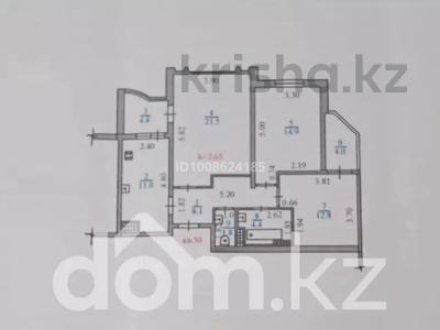 3-бөлмелі пәтер · 84.4 м² · 5/9 қабат, мкр Аккент 6, бағасы: 45 млн ₸ в Алматы, Алатауский р-н