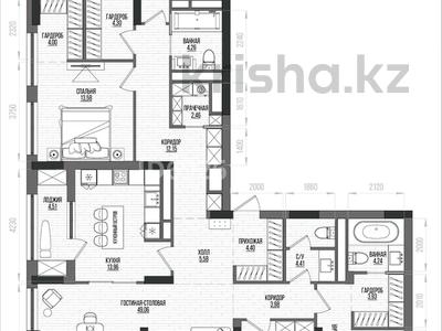 7-бөлмелі пәтер, 188 м², 6/22 қабат, Мангилик Ел 61 — Пр. Мангилик ел и ул.Т.Рыскулов, бағасы: ~ 119.5 млн 〒 в Астане, Есильский р-н