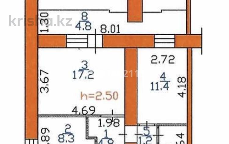 2-комнатная квартира, 53 м², 2/18 этаж, Славского 66