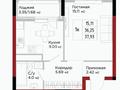 1-комнатная квартира · 38 м² · 14/16 этаж, Пр. Улы Дала, между ул. Толе би и ул. Ч. Айтматова 24 — Туран за 20.5 млн ₸ в Астане, Есильский р-н — фото 2