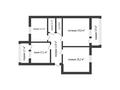 3-комнатная квартира · 91 м² · 2/5 этаж, Байтурсынова 86 за 43 млн ₸ в Акмолинской обл. — фото 7