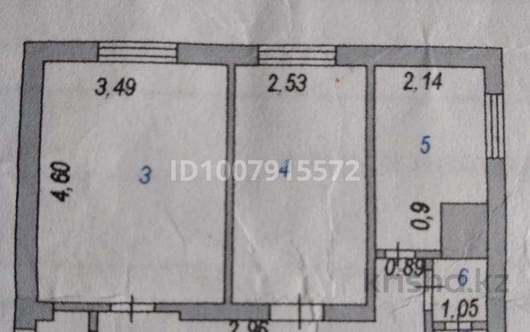 2-комнатная квартира · 50 м² · 2/2 этаж, Акбугы 4 за 17 млн ₸ в Астане, Сарыарка р-н — фото 3
