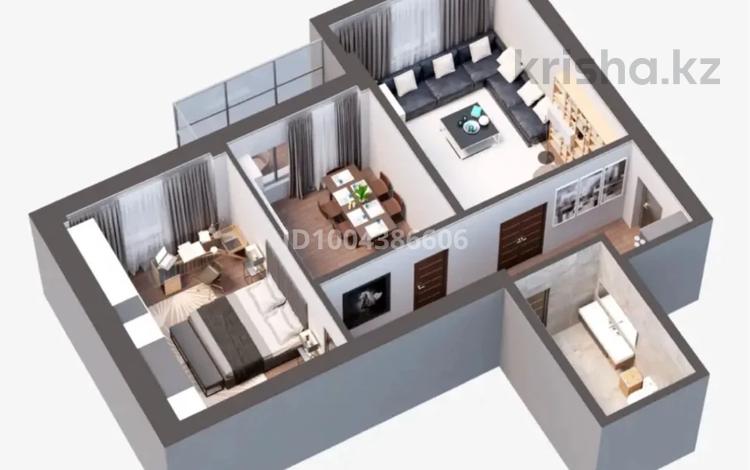 2-комнатная квартира · 88.8 м² · 9/9 этаж, мкр Нурсая, Елорда 19а за 41.5 млн 〒 в Атырау — фото 2