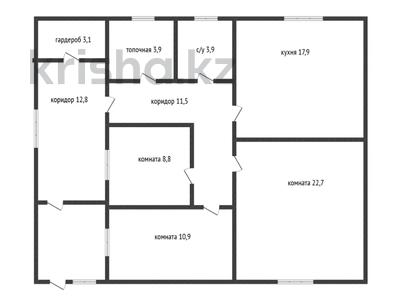 Отдельный дом · 3 комнаты · 120 м² · 9.6 сот., Северный за 39.5 млн ₸ в 