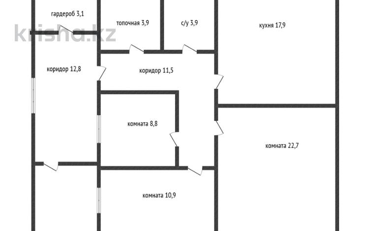 Отдельный дом · 3 комнаты · 120 м² · 9.6 сот., Северный за 39.5 млн ₸ в  — фото 3