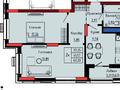 2-комнатная квартира · 64 м² · 6/9 этаж, Улы Дала 28 — Пр. Туран за 39.7 млн ₸ в Астане, Нура р-н